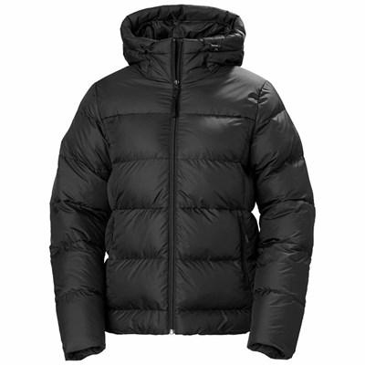 Women's Helly Hansen W Active Puffy Winter Jackets Black | 605-EQXGDW