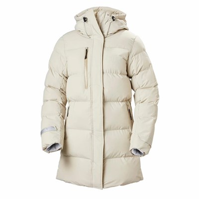 Women's Helly Hansen W Adore Puffy Parka Grey | 073-TOEJHL