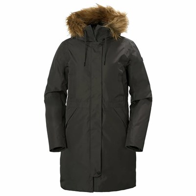 Women's Helly Hansen W Alva 2.0 Parka Grey | 796-DLGUKA