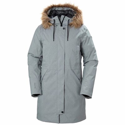 Women's Helly Hansen W Alva 2.0 Winter Jackets Grey | 084-VTUGSX