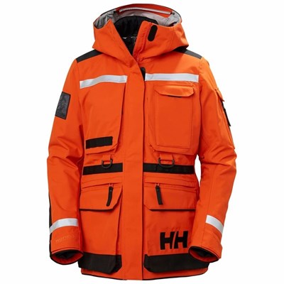 Women's Helly Hansen W Arctic Patrol 3-in-1 Light Winter Jackets Red / Orange | 825-IXLTPO