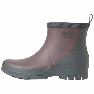 Women's Helly Hansen W Aveline Rain Boots Grey | 467-QYFHAW