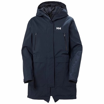 Women's Helly Hansen W Bluebird 3-in-1 Ski Jackets Navy | 089-OSGNIY