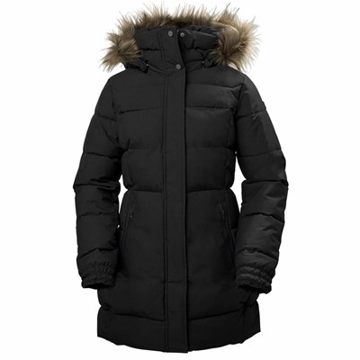 Women's Helly Hansen W Blume Puffy Casual Jackets Black | 142-MZDIXP