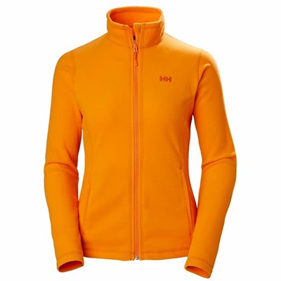 Women's Helly Hansen W Daybreaker Fleece Sweaters Orange / Brown | 142-MRESWD