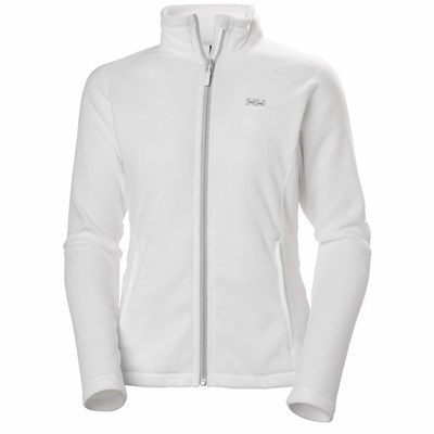 Women's Helly Hansen W Daybreaker Fleece Jackets White | 189-ZHIPBT