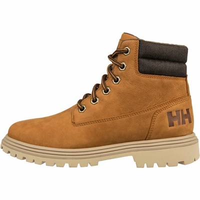 Women's Helly Hansen W Fremont Work Boots Orange Brown | 743-ABMUYZ