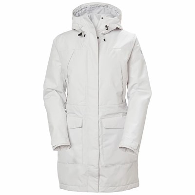 Women's Helly Hansen W Frida Insulated Winter Jackets Grey | 362-SABLXE