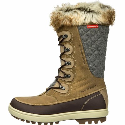 Women's Helly Hansen W Garibaldi Vl Work Boots Brown | 297-OZYMUS