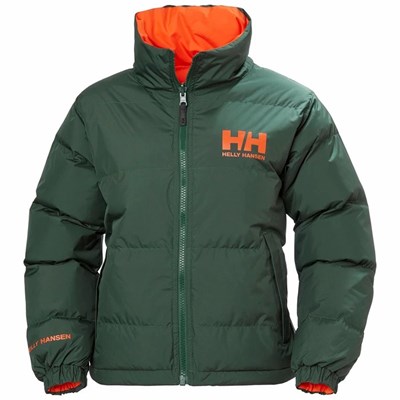 Women's Helly Hansen W Hh Urban Reversible Casual Jackets Green | 872-ZDBQRS