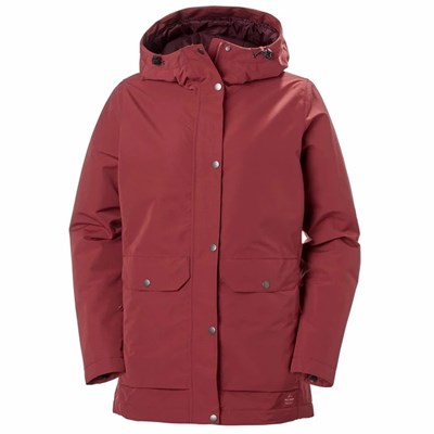 Women's Helly Hansen W Hovin Insulated Midlayer Jackets Rose | 562-HNBERI