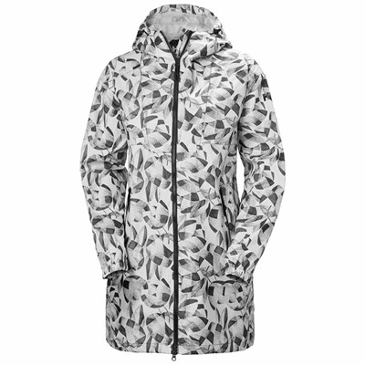 Women's Helly Hansen W Illusion Coats Grey | 153-PLOAKV