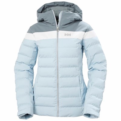 Women's Helly Hansen W Imperial Puffy Ski Jackets Grey | 549-EQPNJB