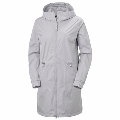 Women's Helly Hansen W Iona Waterproof Jackets Grey | 206-GWYXSH