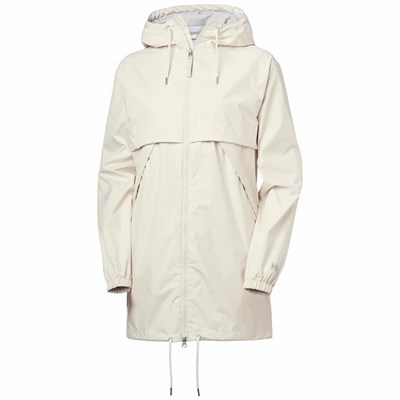 Women's Helly Hansen W Jpn Casual Jackets Cream | 637-QODLFY