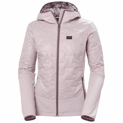 Women's Helly Hansen W Lifaloft Hybrid Ski Jackets Black | 736-YLKNMD