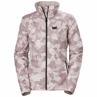 Women's Helly Hansen W Lifaloft Midlayer Jackets Grey | 361-JXZGRU