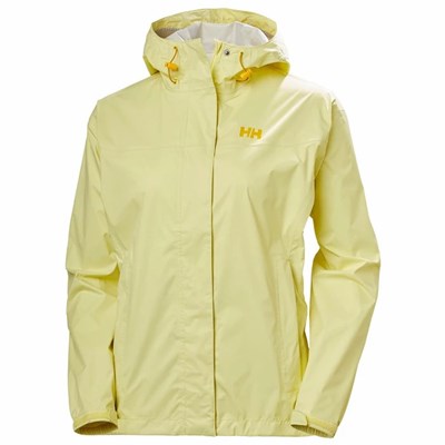 Women's Helly Hansen W Loke Shell Jackets Yellow | 481-XEQYNK