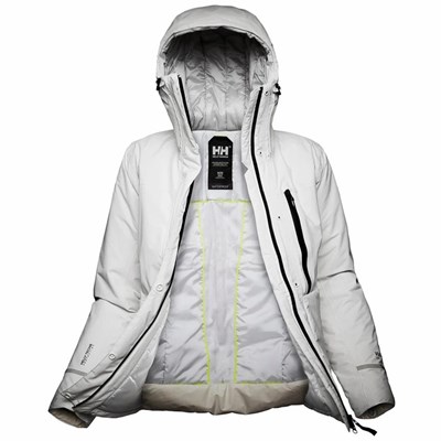 Women's Helly Hansen W Lumines Light Casual Jackets Grey | 812-YJEIPX