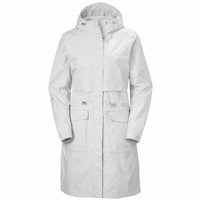 Women's Helly Hansen W Lynnwood Waterproof Jackets Grey | 081-CNMQRT