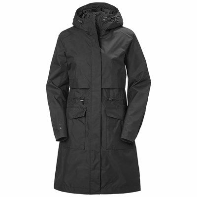 Women's Helly Hansen W Lynnwood Waterproof Jackets Black | 794-XWOUTV