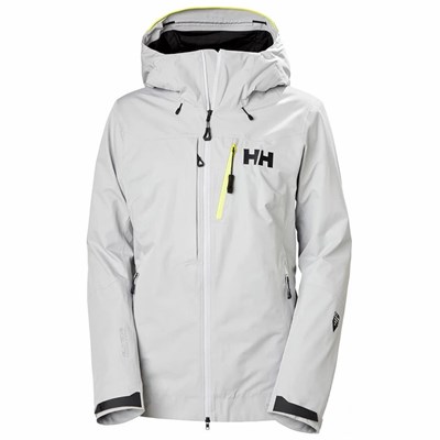 Women's Helly Hansen W Odin Infinity Insulated Jkt Hiking Jackets Grey | 709-ARYDKW