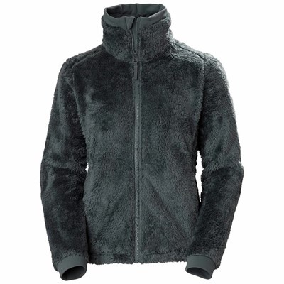 Women's Helly Hansen W Precious 2.0 Fleece Jackets Grey | 576-HNWMOI