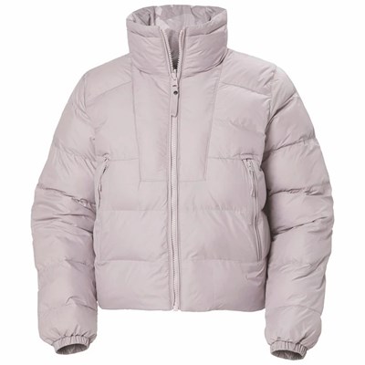 Women's Helly Hansen W Reversible Puffer Winter Jackets Grey | 082-YIAHUN