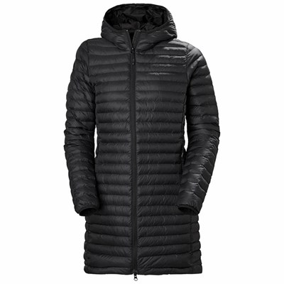 Women's Helly Hansen W Sirdal Long Hiking Jackets Black | 236-CXJBLK