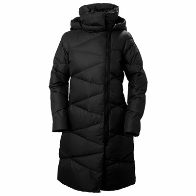 Women's Helly Hansen W Tundra Parka Black | 861-BAJMOI