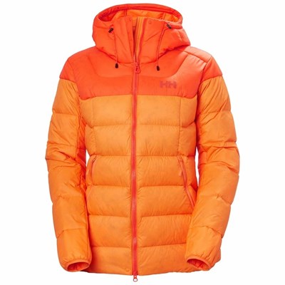 Women's Helly Hansen W Verglas Glacier Hiking Jackets Orange | 685-NKZCGY