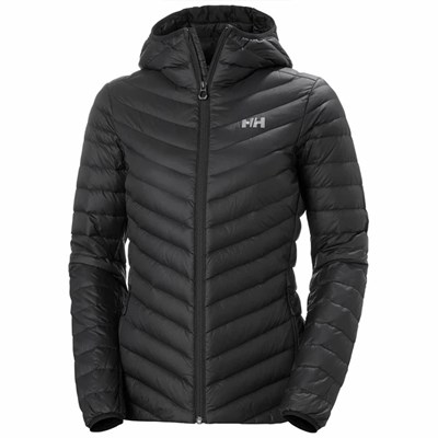 Women's Helly Hansen W Verglas Hooded Hiking Jackets Black | 523-JKRATG