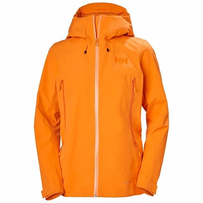 Women's Helly Hansen W Verglas Infinity Outdoor Jackets Orange | 965-TOUCBI