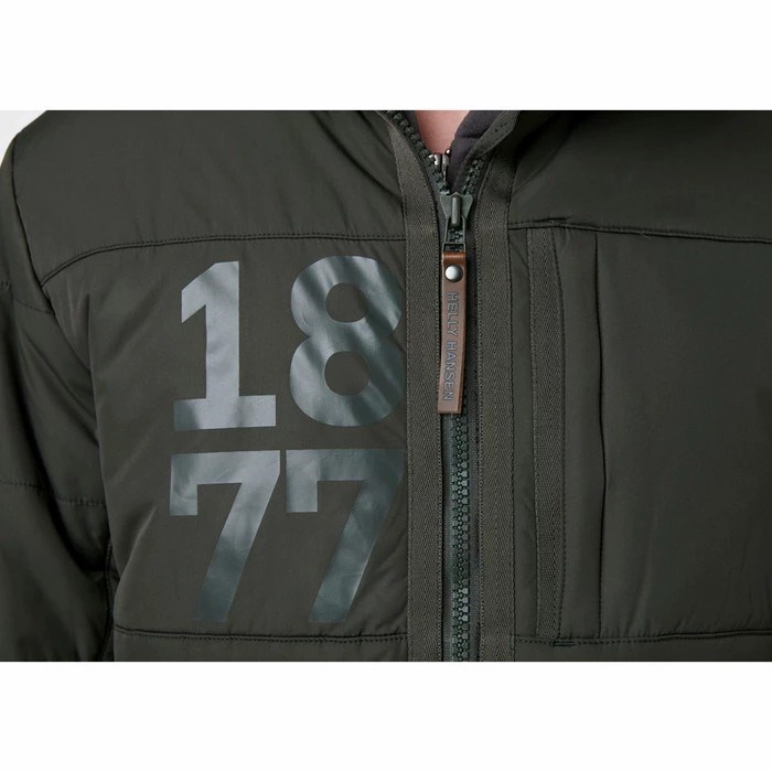 Men's Helly Hansen 1877 Light Casual Jackets Grey | 295-QVUBOA