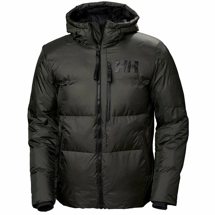 Men\'s Helly Hansen Active Casual Jackets Grey / Black | 853-XVOLSN