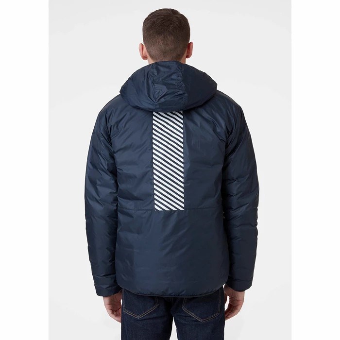 Men's Helly Hansen Active Insulated Jackets Navy | 346-MBJYWP