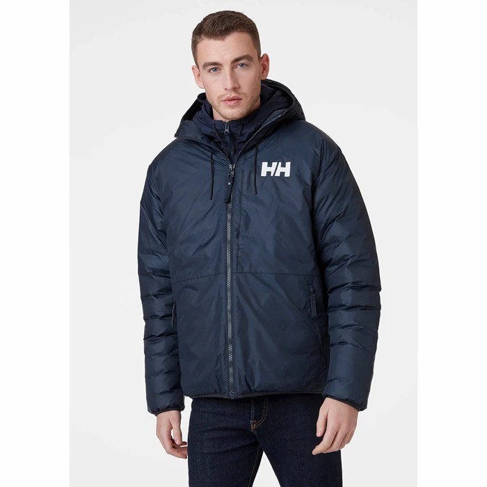 Men's Helly Hansen Active Insulated Jackets Navy | 346-MBJYWP