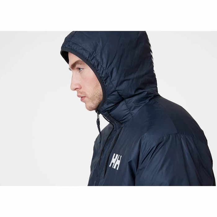 Men's Helly Hansen Active Insulated Jackets Navy | 346-MBJYWP