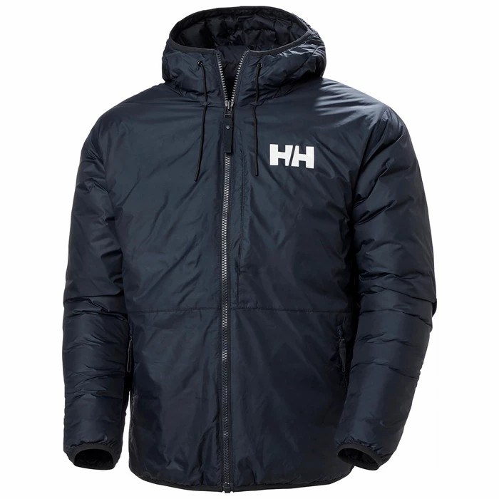 Men\'s Helly Hansen Active Insulated Jackets Navy | 346-MBJYWP