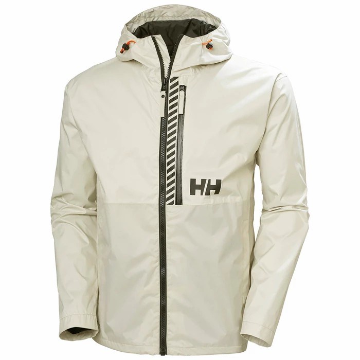 Men\'s Helly Hansen Active Pace Casual Jackets Grey | 842-IJRKGZ