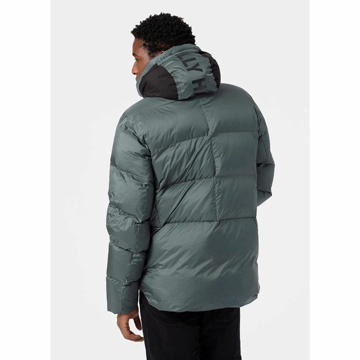 Men's Helly Hansen Active Parka Grey | 683-LRNJOH