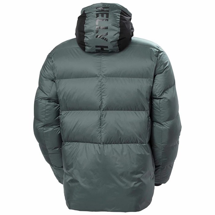 Men's Helly Hansen Active Parka Grey | 683-LRNJOH