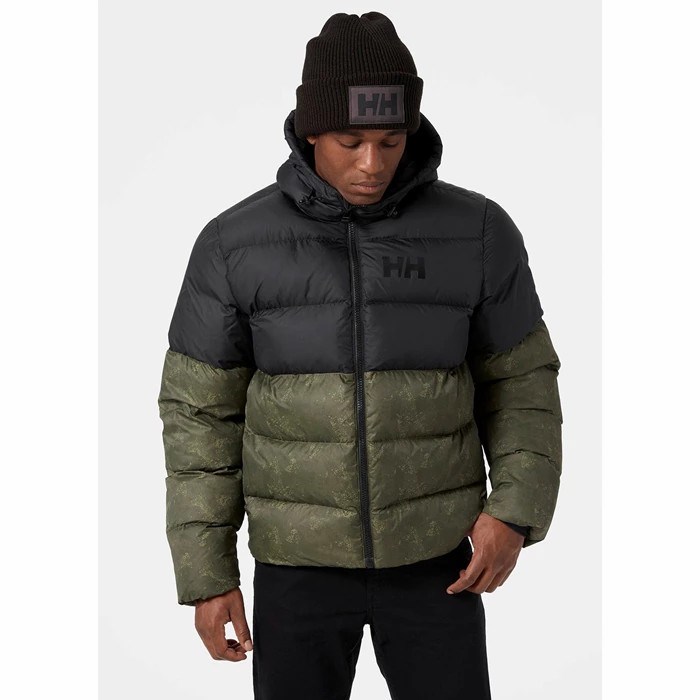 Men's Helly Hansen Active Puffy Casual Jackets Grey | 589-DXTMVI