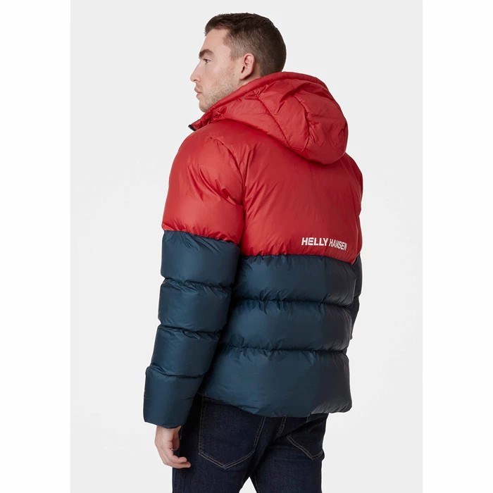 Men's Helly Hansen Active Puffy Casual Jackets Red | 671-WMXSVQ