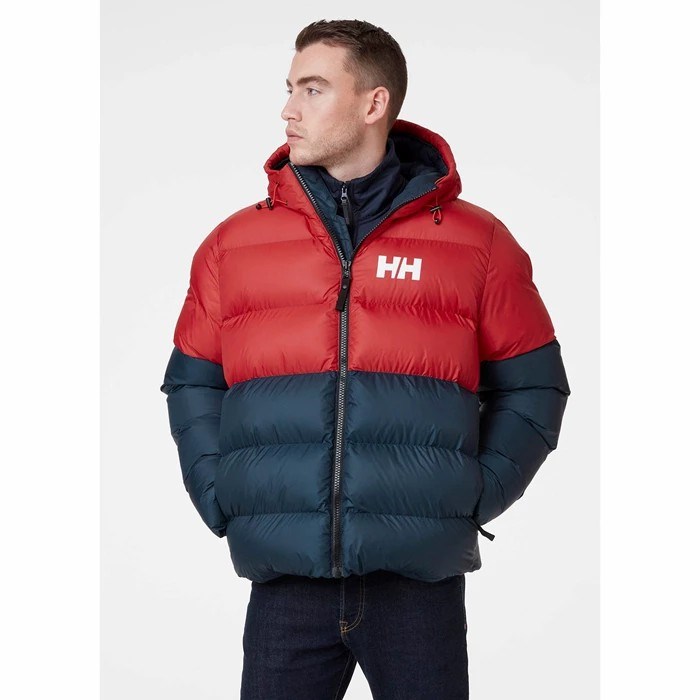 Men's Helly Hansen Active Puffy Casual Jackets Red | 671-WMXSVQ