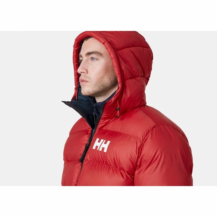 Men's Helly Hansen Active Puffy Casual Jackets Red | 671-WMXSVQ