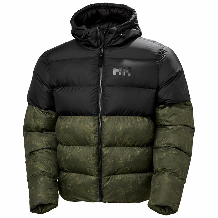 Men\'s Helly Hansen Active Puffy Winter Jackets Grey | 470-YENHAR