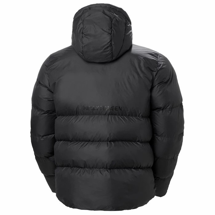 Men's Helly Hansen Active Puffy Winter Jackets Black | 475-SYFBWO