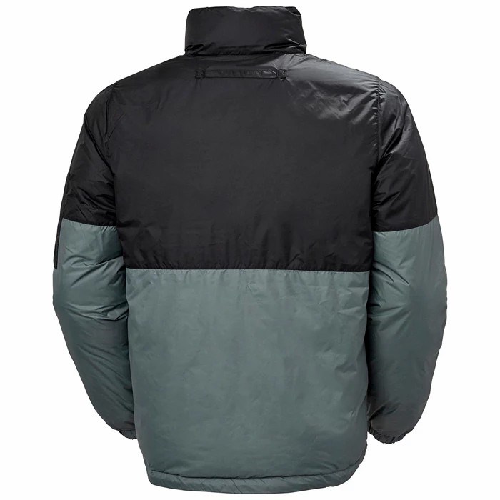 Men's Helly Hansen Active Reversible Aop Casual Jackets Grey | 024-LXYNRI