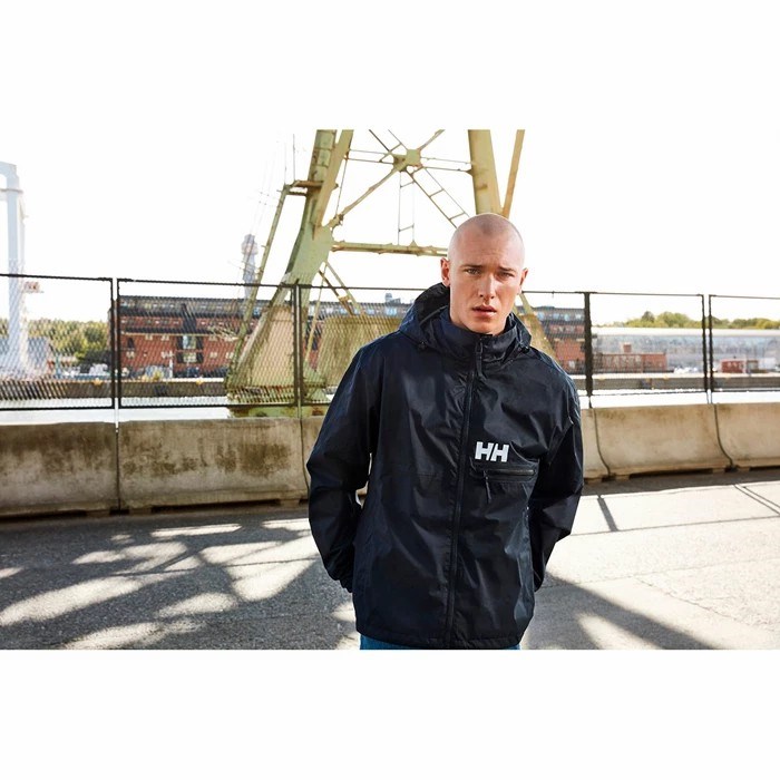 Men's Helly Hansen Active Stride Casual Jackets Navy | 928-WOPGLB